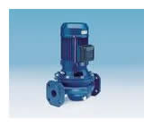 Cast iron in-line centrifugal pumps, single and twin versions